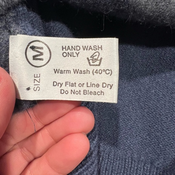 Peter Scott Men's Plaid Crewneck Wool Blend Ballybunion Golf Club M - Picture 7 of 9